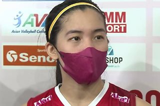 Jia de Guzman nagpakitang-gilas sa AVC Cup for Women