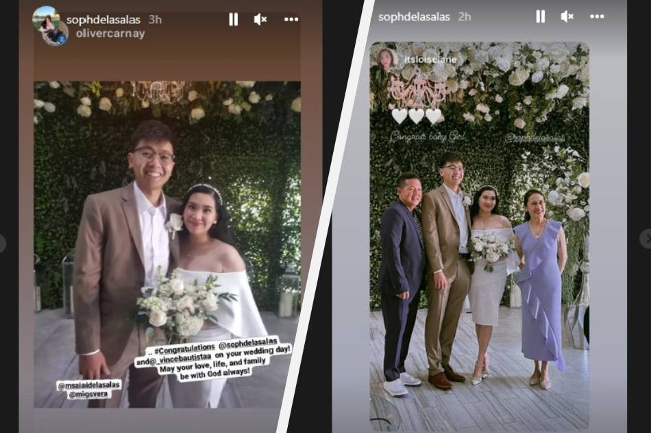 LOOK: Ai Ai delas Alas' daughter gets married in LA | ABS-CBN News