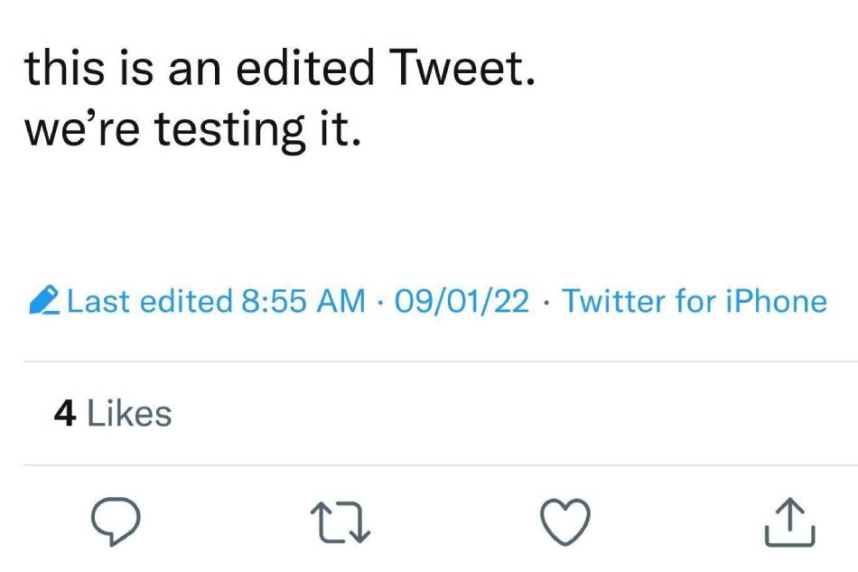 Twitter Is Finally Testing Edit Button | ABS-CBN News