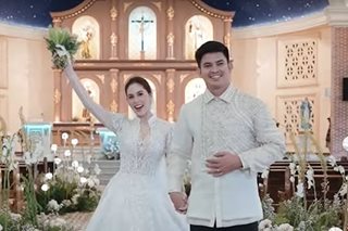 Jason Abalos, Vickie Rushton start new chapter as married couple in wedding video