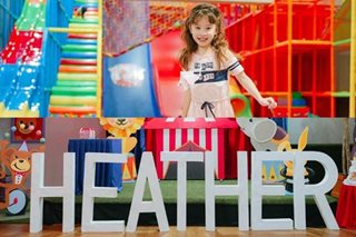 Nadine Samonte throws birthday party for daughter Heather