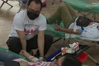 Mga blood donation drive sa Calabarzon matagumpay
