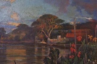 Pre-war Pasig River painting donated to National Museum