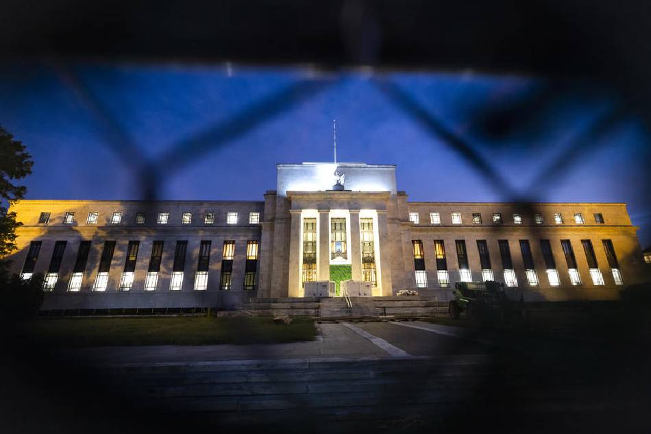 The US Federal Reserve in Washington DC, USA, 21 September 2022. The Fed announced a third consecutive interest rate hike following its meeting later in the day. EPA-EFE/JIM LO SCALZO