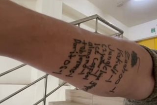VIRAL: Ang kwento sa likod na kakaibang grocery list tattoo