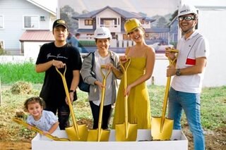Sofia Andres leads groundbreaking of new home