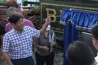 Marcos bumisita sa itinatayong Bacolod business district