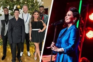 Pentatonix records 'Christmas in Our Hearts' with Lea