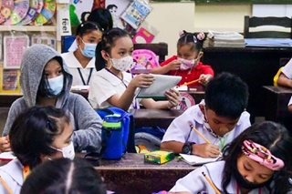 DepEd allows optional use of face masks in classrooms