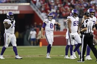 NFL: Vikings escape Washington upset bid