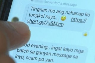 MODUS: 'Ikaw ba ang nasa video' message scam