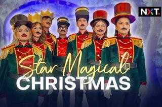 Kapamilya stars sa Star Magical Christmas ball