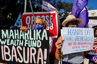 Groups protest vs Maharlika fund