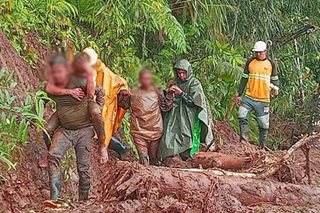 2 nasagip sa landslide sa Misamis Oriental