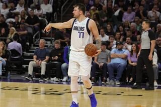Doncic's historic triple-double carries Mavs past Knicks