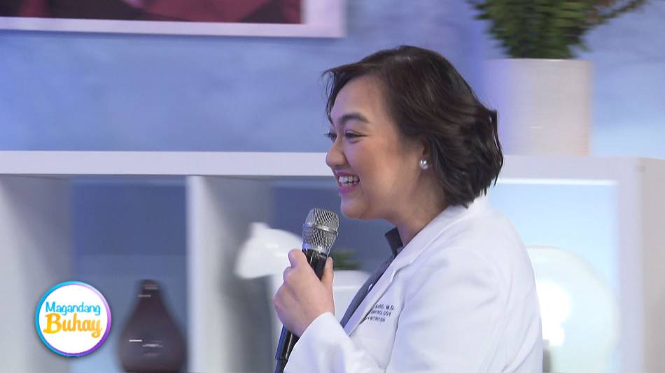 Dr. Angelica 'Lyca' Hilario, Pediatrician on Magandang Buhay. Photo source: Magandang Buhay, ABS-CBN News
