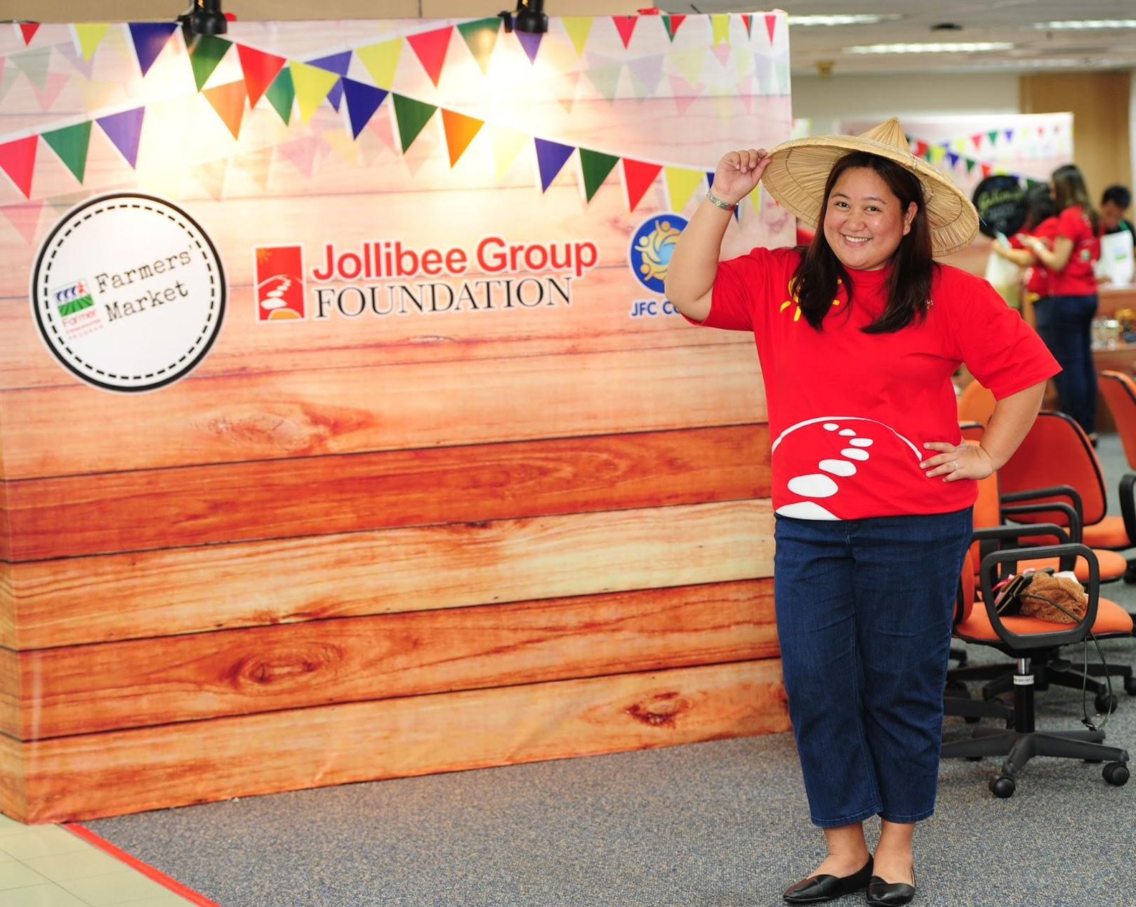 Arianne Aldeza currently leads the implementation of all JGF programs in Central Luzon. Photo source: Jollibee Group Foundation