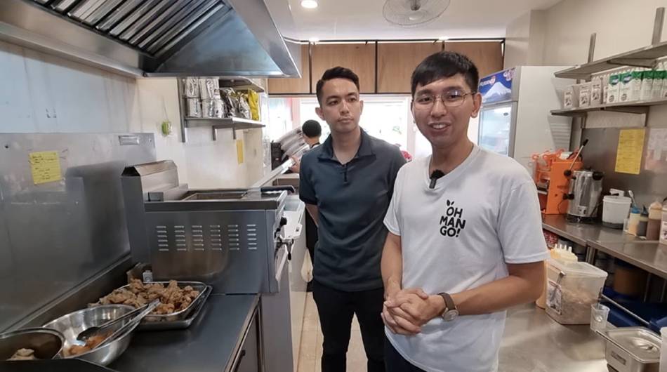 Ryan Tan shares with My Puhunan host Migs Bustos how Grab helped his business, 
