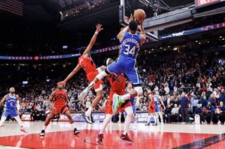Bucks beat Raptors on Giannis triple double as Nets' streak ends
