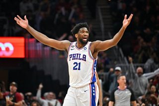NBA: Embiid gives 76ers sixth straight win