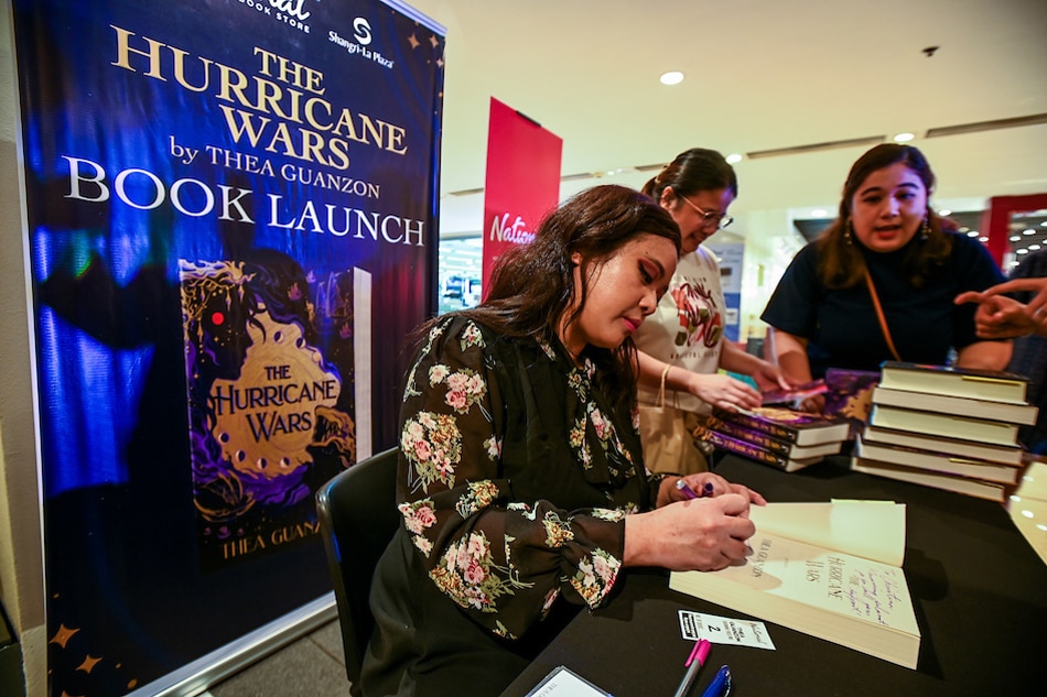  Guanzon during the book signing of her debut novel