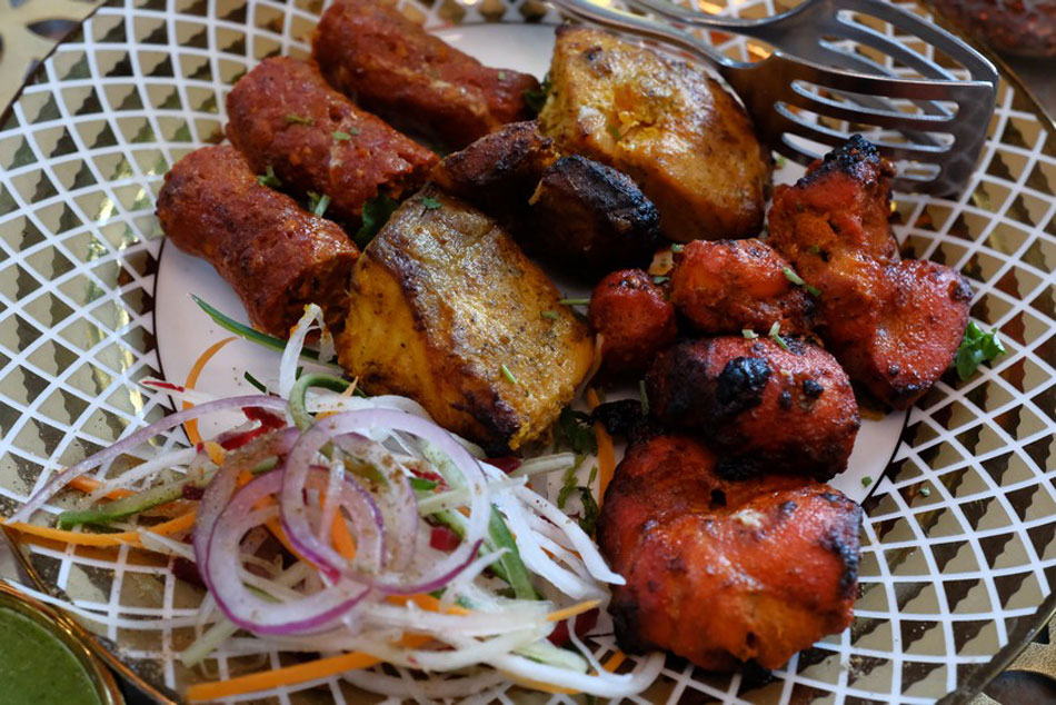 The tandoor baked specialties of Prana are highly recommended. The kebab platter is the best way to sample these with lamb, salmon, and chicken in one entree.