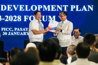PH Development Plan aprubado na ni Marcos