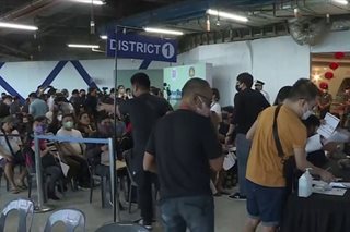 Huling araw ng voter registration pinilahan 