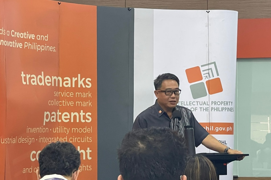 IPOPHL Director General Rowel Barba during the launch of the National Intellectual Property Month. Warren De Guzman, ABS-CBN News