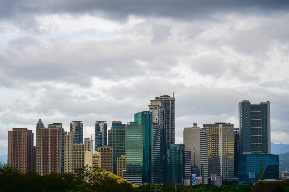 Skyline and buildings in Quezon City on January 11, 2023. Mark Demayo, ABS-CBN News