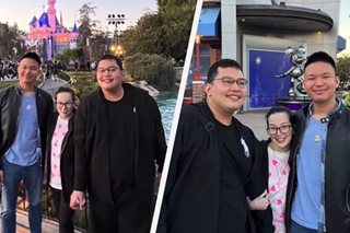 Kris Aquino visits Disneyland with Josh, Bimby