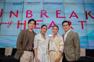 Shooting ng GMA, ABS-CBN  series 'Unbreak My Heart' umarangkada na