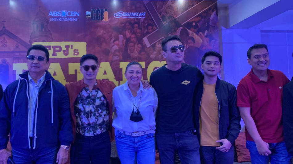 The cast of the upcoming ABS-CBN series “FPJ’s Batang Quiapo” visited Cebu on Feb. 11, 2023. Annie Perez
