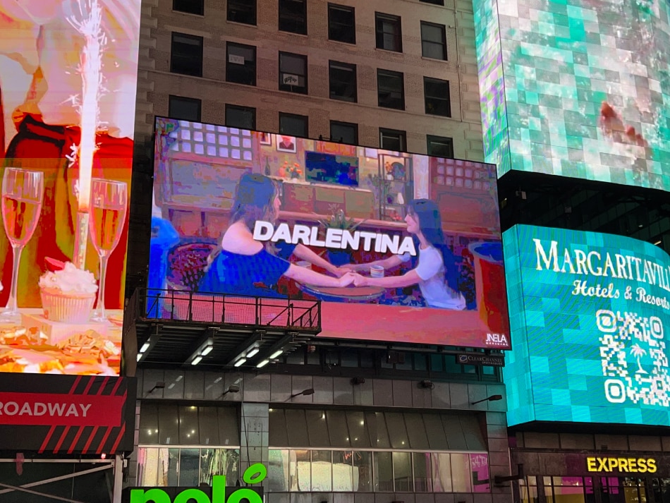 Fans pay tribute to &#39;JaneNella&#39; with billboard in NYC 5