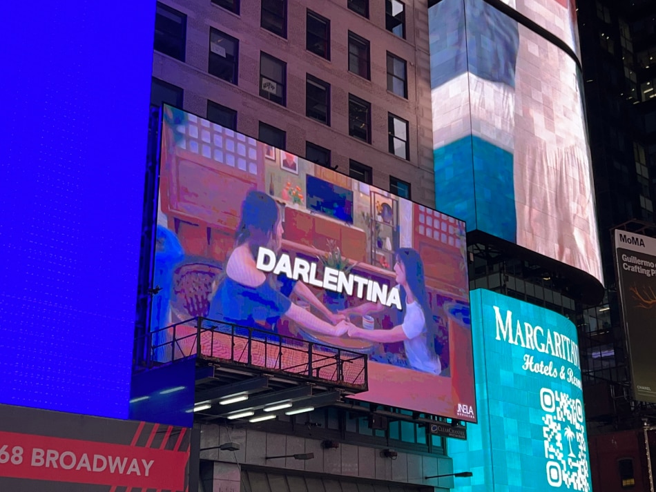 Fans pay tribute to &#39;JaneNella&#39; with billboard in NYC 7
