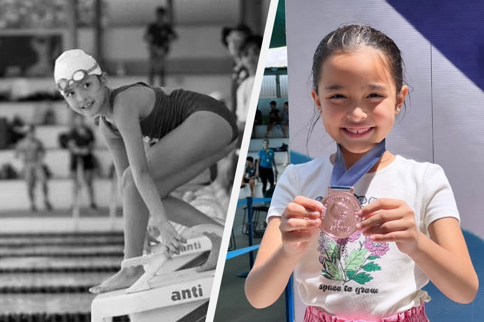 Zia Dantes bags bronze medal for swimming, Marian a proud mom