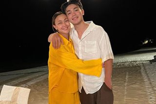 After Europe shoot, Jodi hits beach with family in Palawan