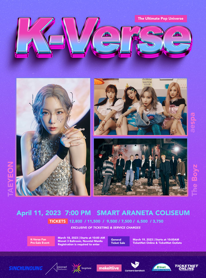 New ticket prices for 'K-Verse' announced