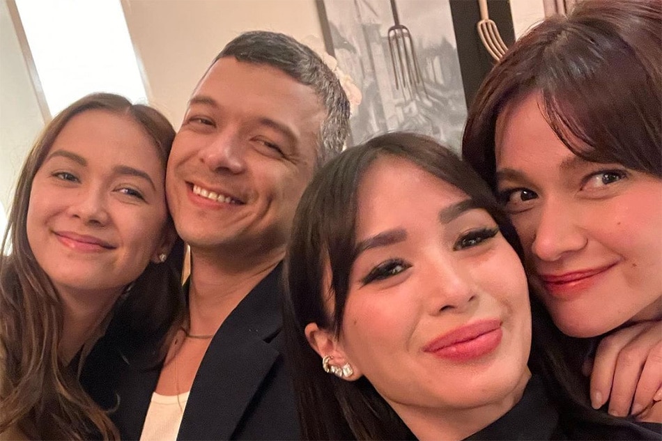LOOK Heart Jericho Reunite With Piolo Maja Bea Filipino News