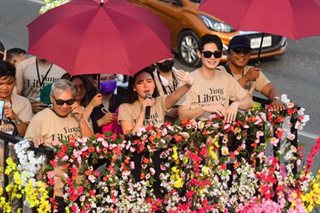 LOOK: Summer MMFF Parade of Stars kicks off in Quezon City