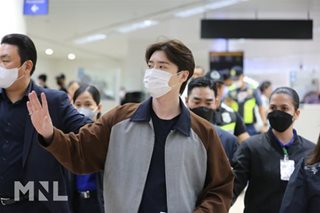 LOOK: Lee Jong-suk arrives in PH for fan meet