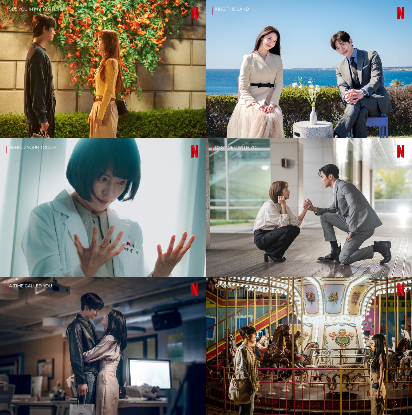  Streaming giant Netflix is set to premiere six new romantic K-dramas in the coming months. Photos courtesy of Netflix