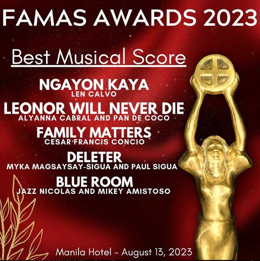 Janine Gutierrez, Nadine Lustre vie for FAMAS best actress