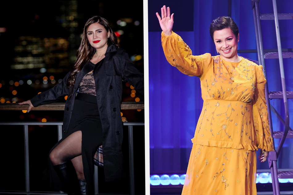 Photos from Instagram of Vina Morales and Lea Salonga