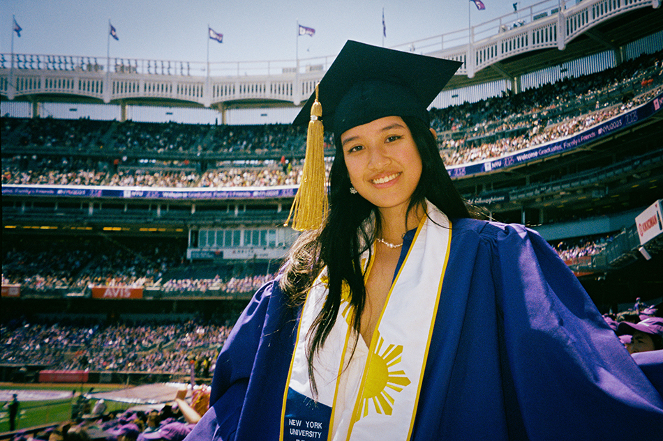 Ten Monteverde graduated magna cum laude from NYU