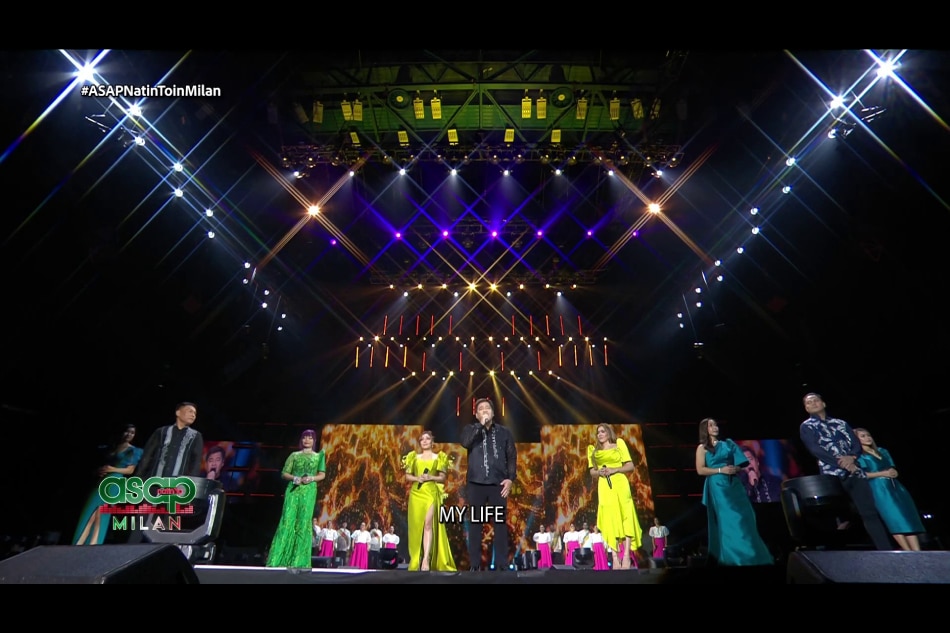 'ASAP' stars sings with global Pinoy talents in Filipino, English, Italian