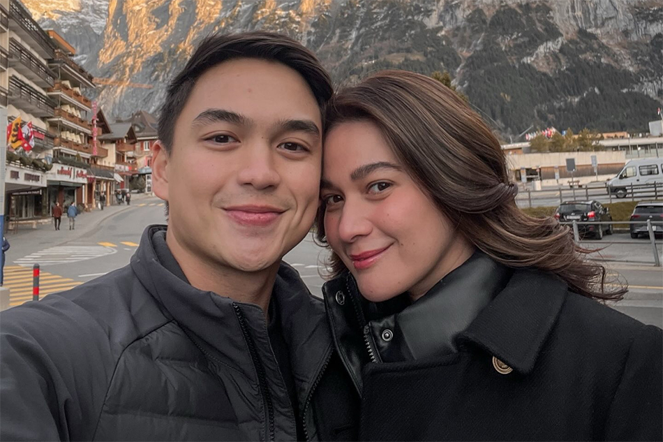 Bea Alonzo and Dominic Roque. Photo from Roque