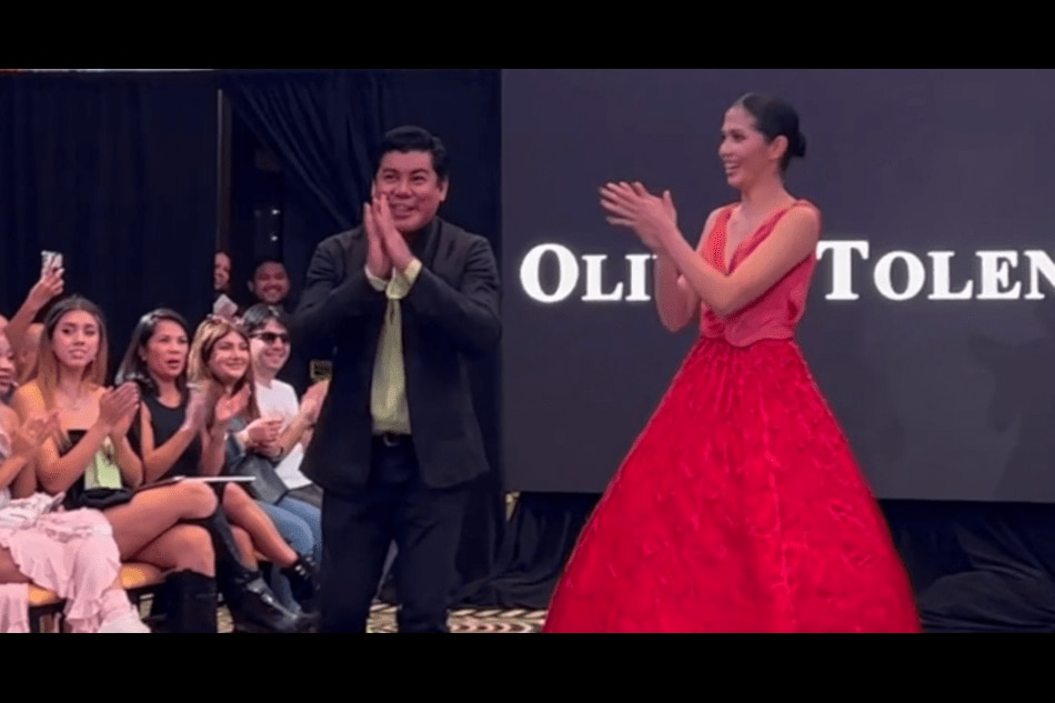 PH fabric is star of Oliver Tolentino’s latest Hollywood show