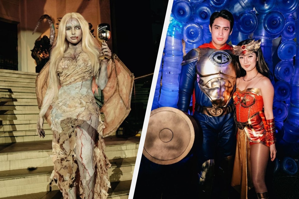 Stars attend 'Shake, Rattle and Ball' Halloween party