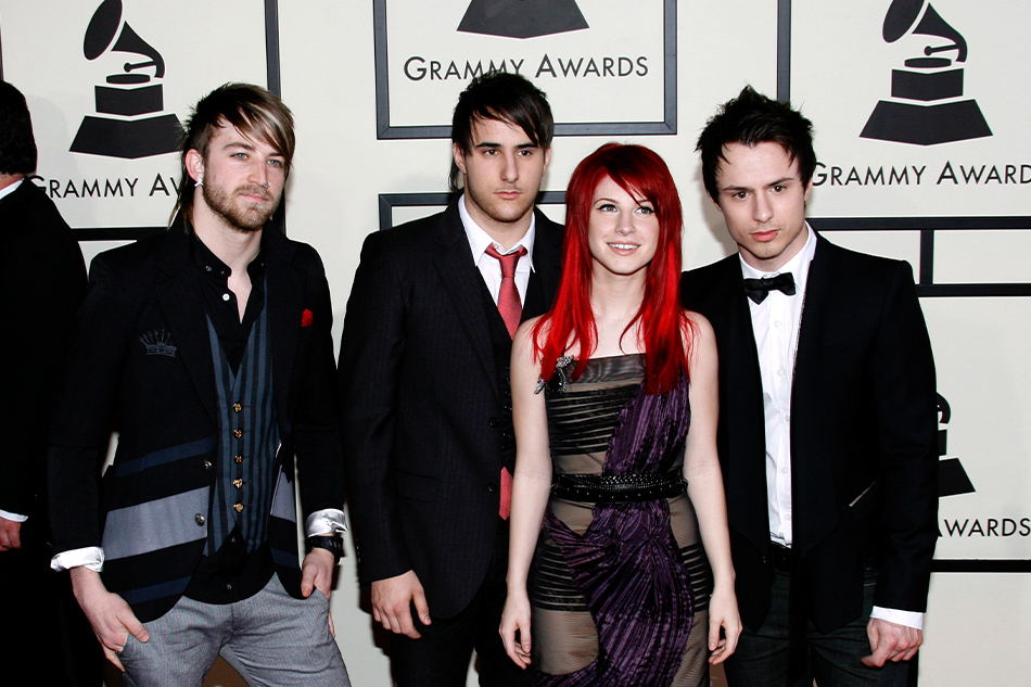 American pop-punk band, Paramore arrive on the Red Carpet during the 50th Annual Grammy Awards at the Staples Center in Los Angeles, California, USA, February 10, 2008. Paul Buck, EPA.